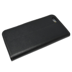 Zwart kunstleer wallet case iPhone 6