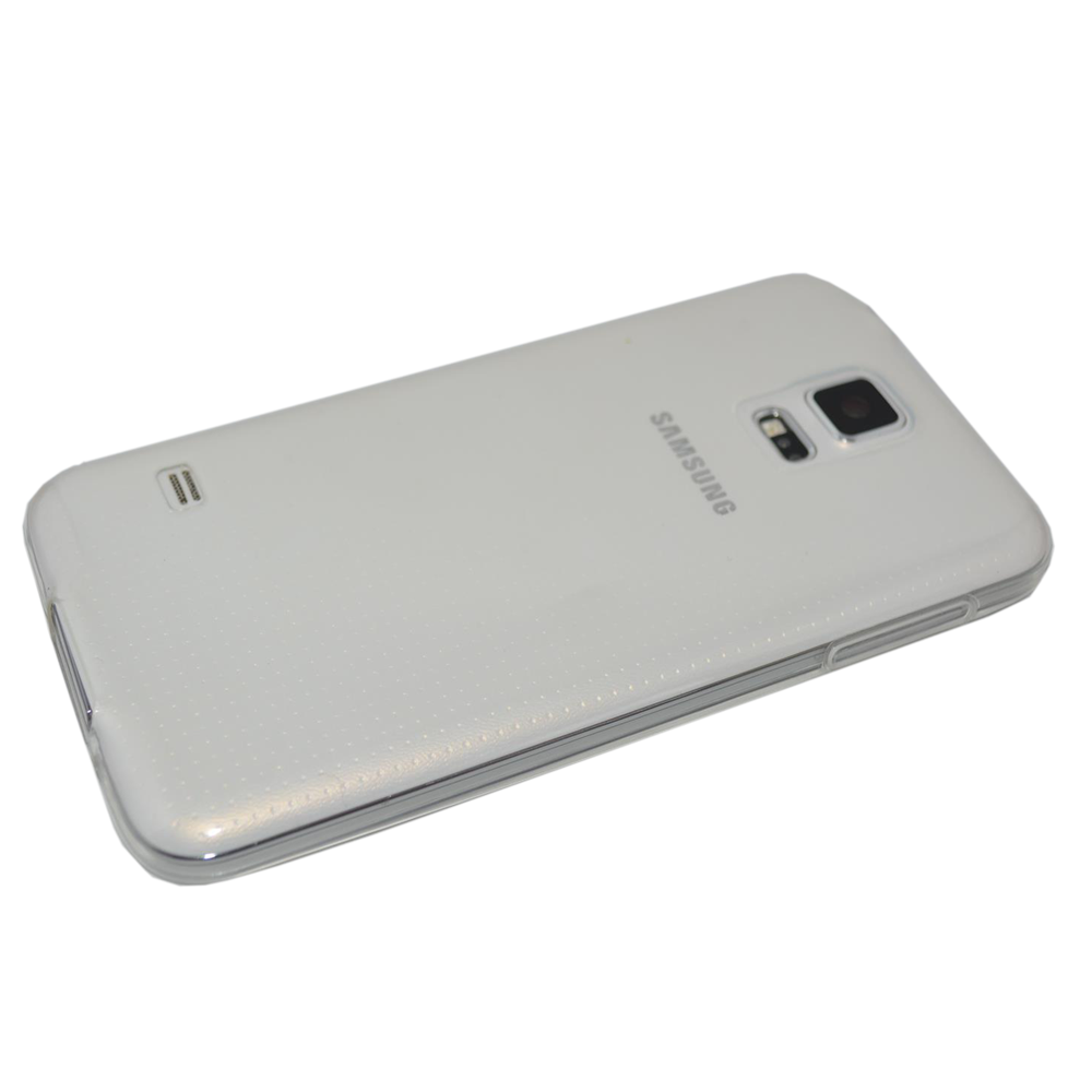 Transparant siliconen hoesje Samsung Galaxy S5