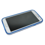 Blauw TPU hoesje met witte rand Samsung Galaxy S5